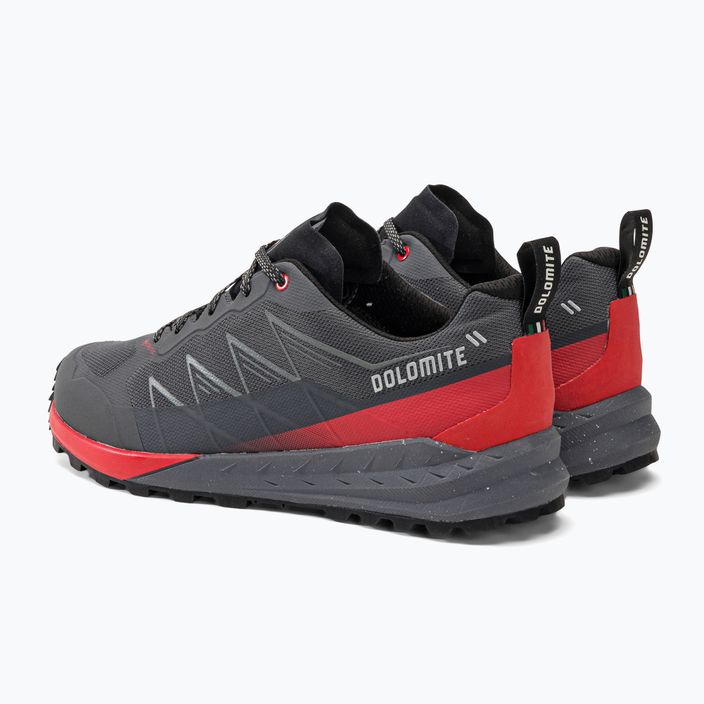 Взуття трекінгове чоловіче Dolomite Croda Nera Tech GTX anthracite grey/fiery red 3