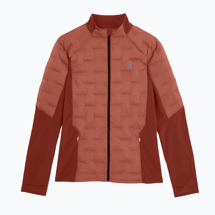 Куртка для бігу чоловіча On Running Climate auburn/ruby