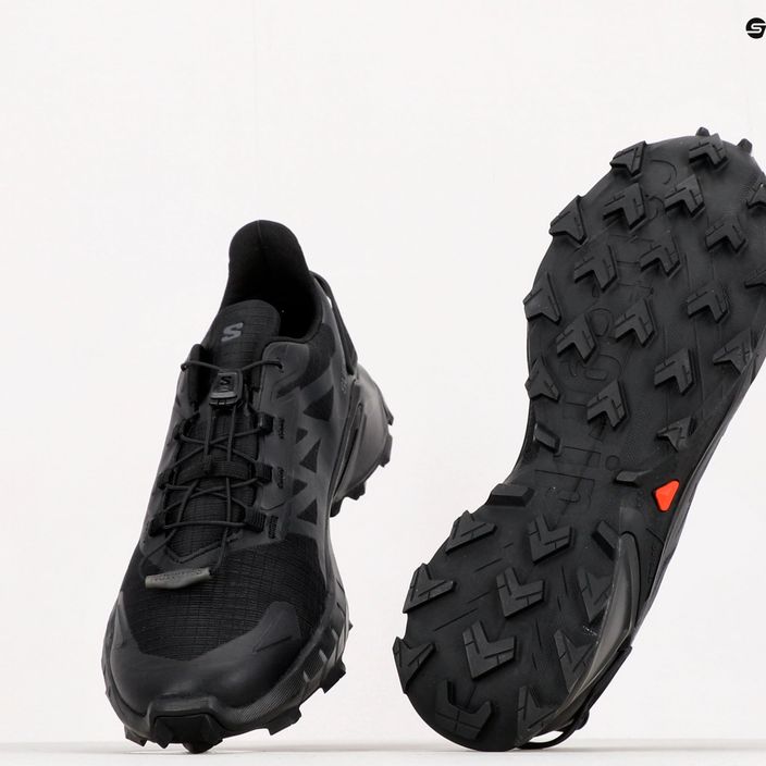 Кросівки для бігу чоловічі Salomon Supercross 4 чорні L41736200 11
