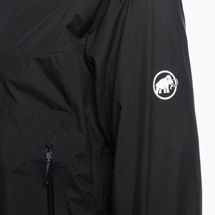 Куртка дощовик чоловіча Mammut Convey Tour HS Hooded чорна 1010-27841 5