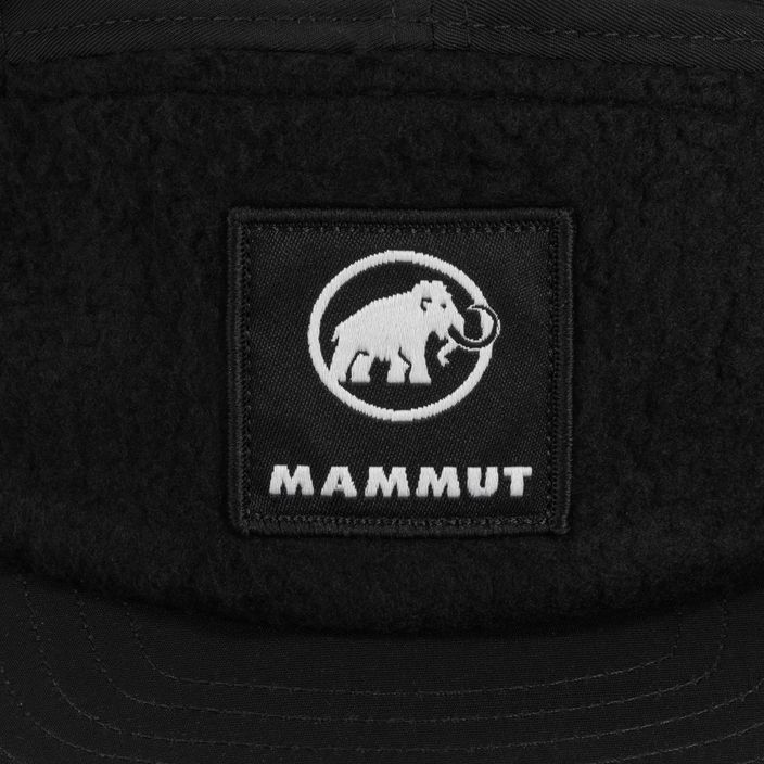 Шапка зимова з козирком Mammut Fleece чорна 1191-01400-0001-5 5