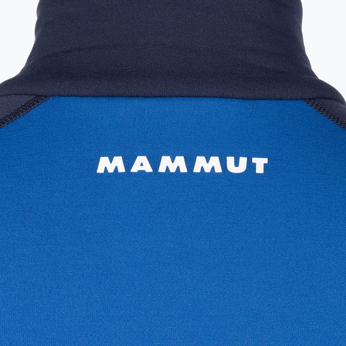 Кофта трекінгова чоловіча Mammut Aconcagua ML блакитно-синя 8