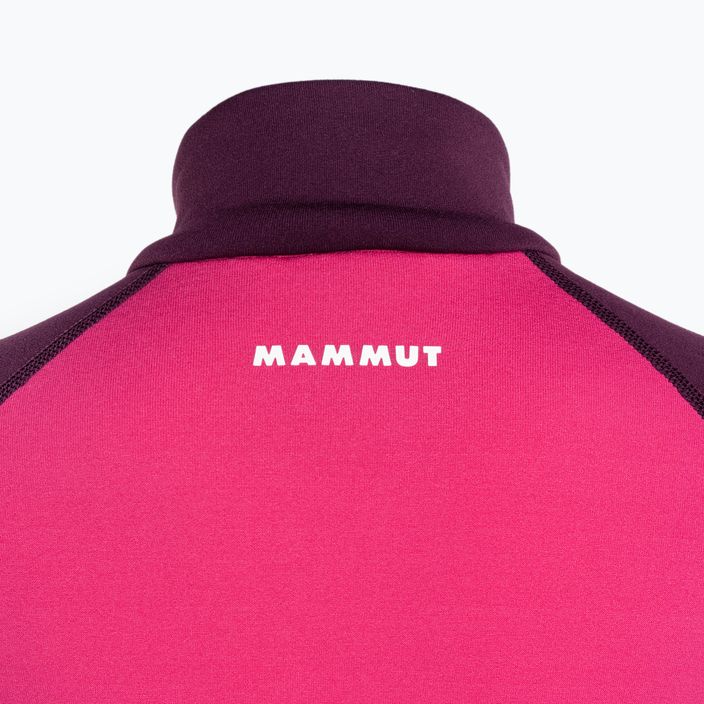 Кофта трекінгова жіноча Mammut Aconcagua ML рожево-фіолетова 5