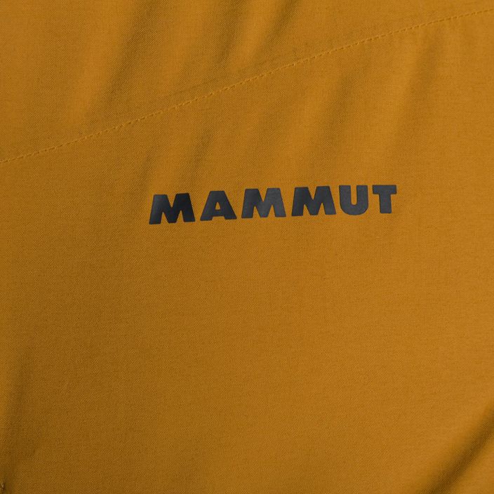 Куртка зимова чоловіча Mammut Chamuera HS Thermo жовта 6
