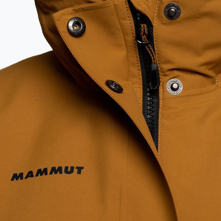 Куртка зимова жіноча Mammut Chamuera HS Thermo жовта 7