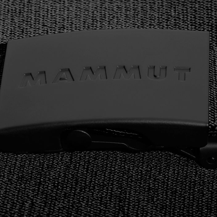 Ремінь Mammut Logo чорний 4