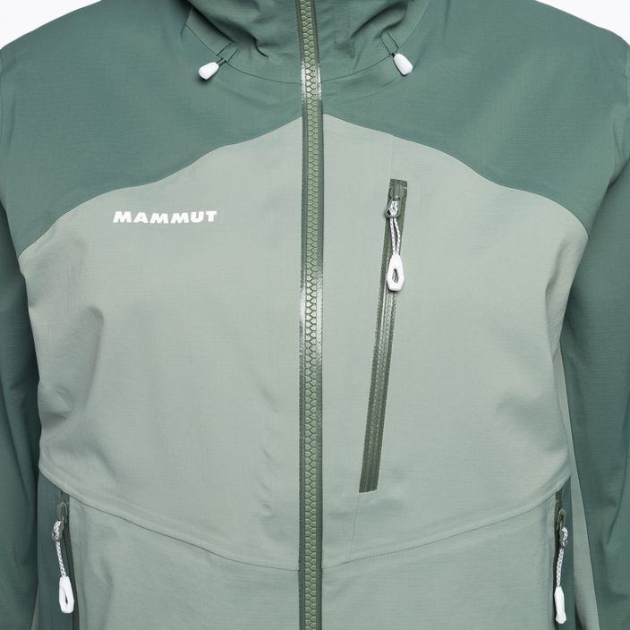 Куртка дощовик жіноча Mammut Alto Guide HS Hooded зелена 1010-29570-40240-114 3