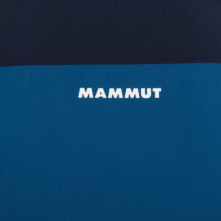 Куртка дощовик чоловіча Mammut Convey Tour HS Hooded синьо-блакитна 5