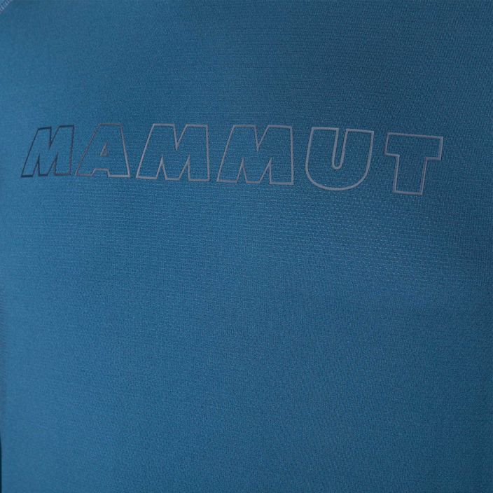 Футболка трекінгова чоловіча Mammut Selun FL Logo синя 1016-01440-50550-115 6