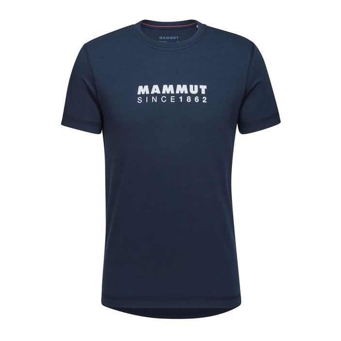 Чоловіча футболка Mammut Core Logo морська 2