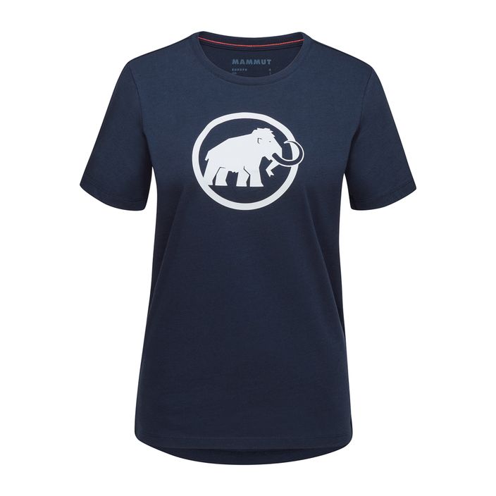 Жіноча футболка Mammut Core Classic морська 2