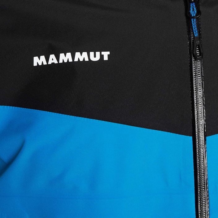 Куртка протидощова чоловіча Mammut Convey Tour HS glacier blue/black 3