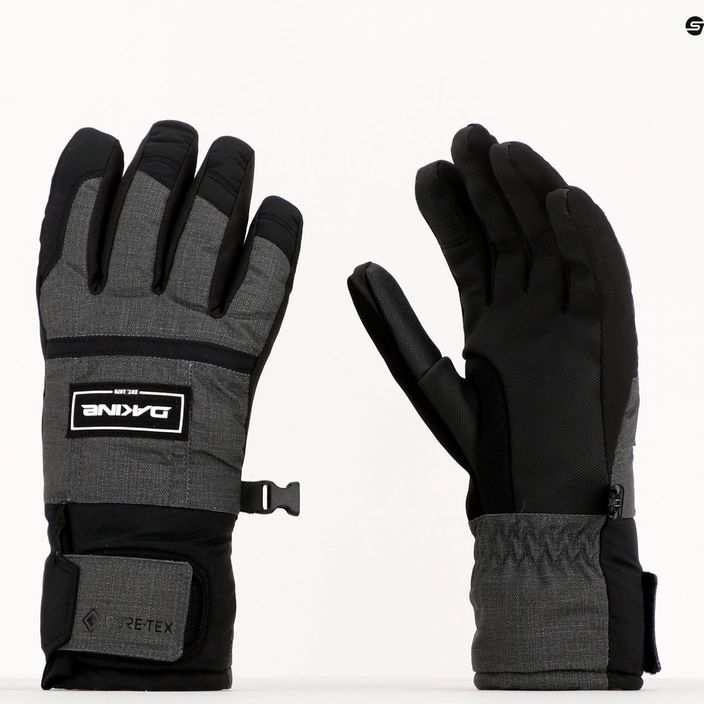 Рукавиці сноубордичні чоловічі Dakine Bronco Gore-Tex Glove carbon/black 6