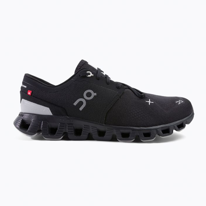 Кросівки для бігу чоловічі On Cloud X 3 чорні 6098705 2
