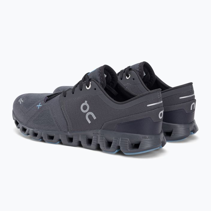 Кросівки для бігу чоловічі On Cloud X 3 сірі 6098703 3