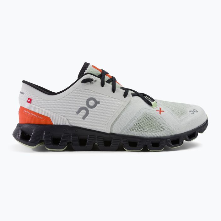 Кросівки для бігу чоловічі On Cloud X 3 білі 6098699 2