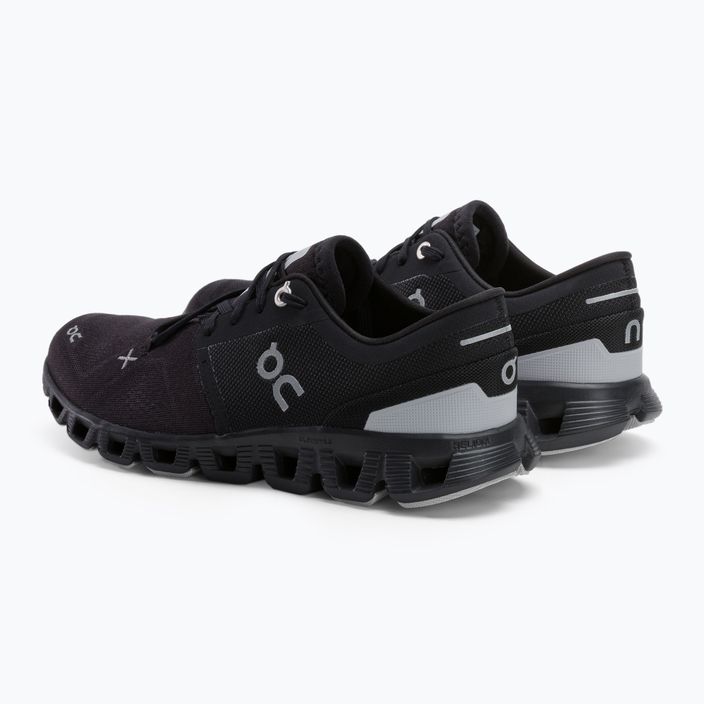 Кросівки для бігу жіночі On Cloud X 3 чорні 6098696 3