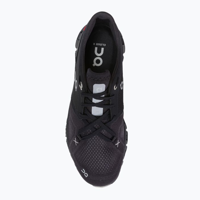 Кросівки для бігу жіночі On Cloud X 3 чорні 6098696 6