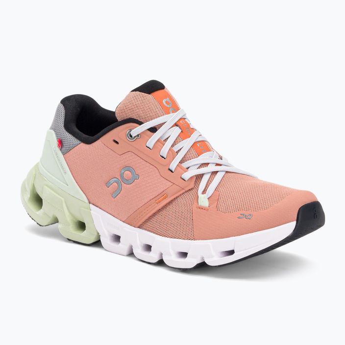 Кросівки для бігу жіночі On Cloudflyer 4 помаранчеві 7198669