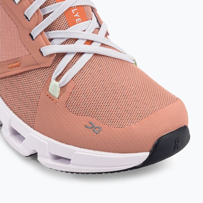 Кросівки для бігу жіночі On Cloudflyer 4 помаранчеві 7198669 9