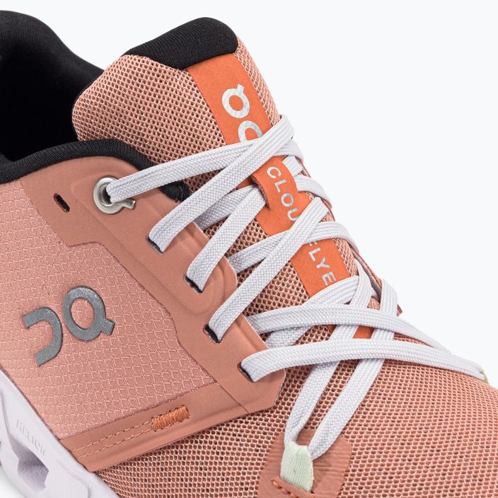 Кросівки для бігу жіночі On Cloudflyer 4 помаранчеві 7198669 11