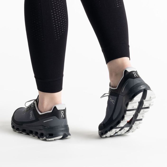 Кросівки для бігу жіночі On Cloudvista Waterproof чорні 7498595 3