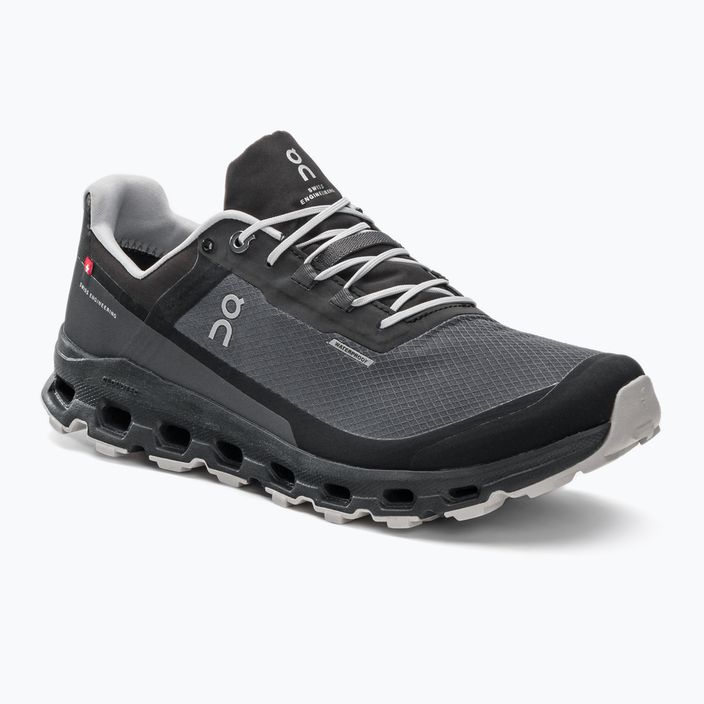 Кросівки для бігу жіночі On Cloudvista Waterproof чорні 7498595