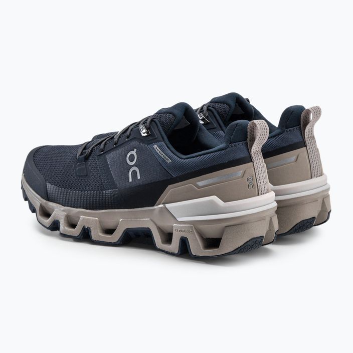 Кросівки для бігу жіночі On Cloudwander Waterproof navy/desert 5