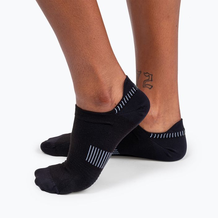 Шкарпетки для бігу жіночі Ultralight Low black/white 2