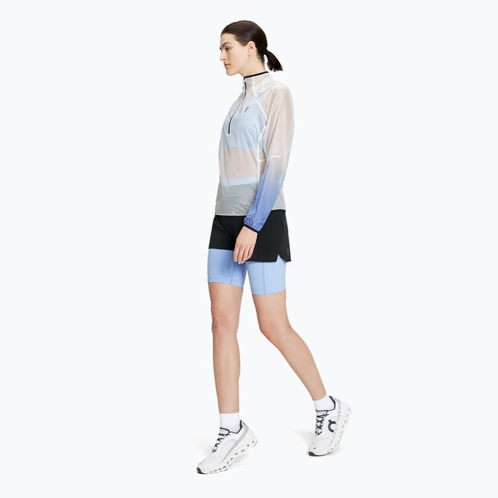 Жіноча бігова куртка On Running Zero безбарвний білий / кобальт 2