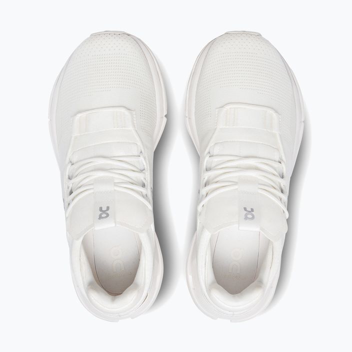 Жіночі бігові кросівки On Cloudnova нефарбовані білі/білі 11