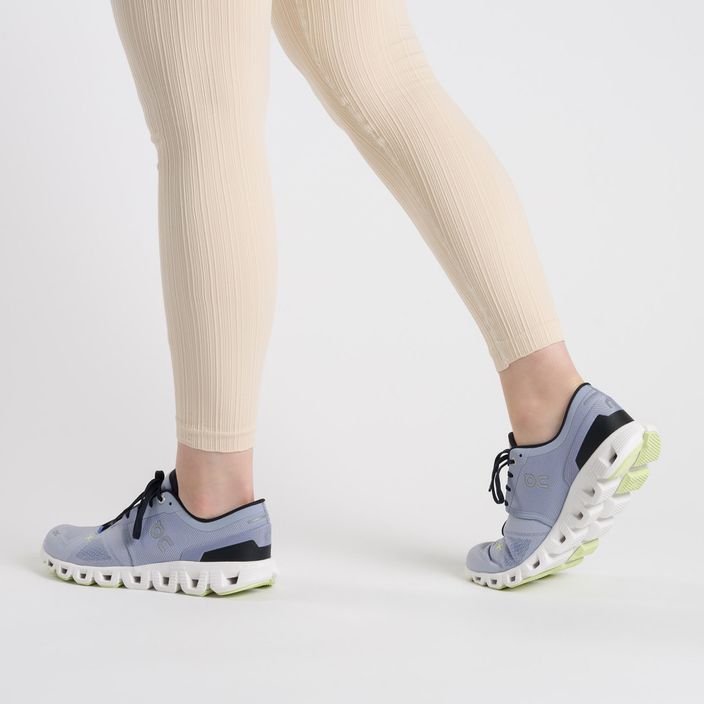 Кросівки для бігу жіночі On Cloud X 3 блакитні 6098253 3