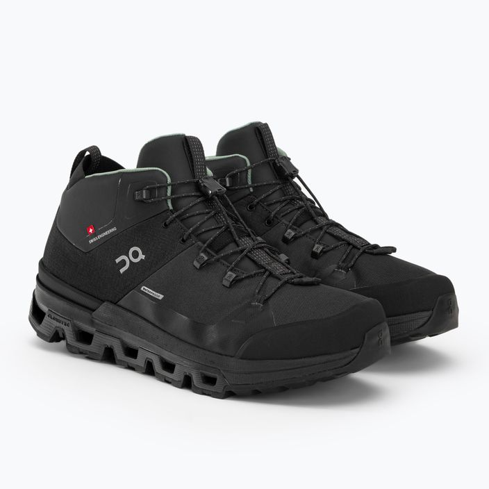 Взуття трекінгове чоловіче On Cloudtrax Waterproof чорне 3MD10870553 4