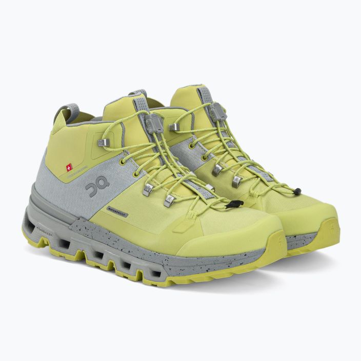 Взуття трекінгове жіноче On Cloudtrax Waterproof жовте 3WD10881099 4