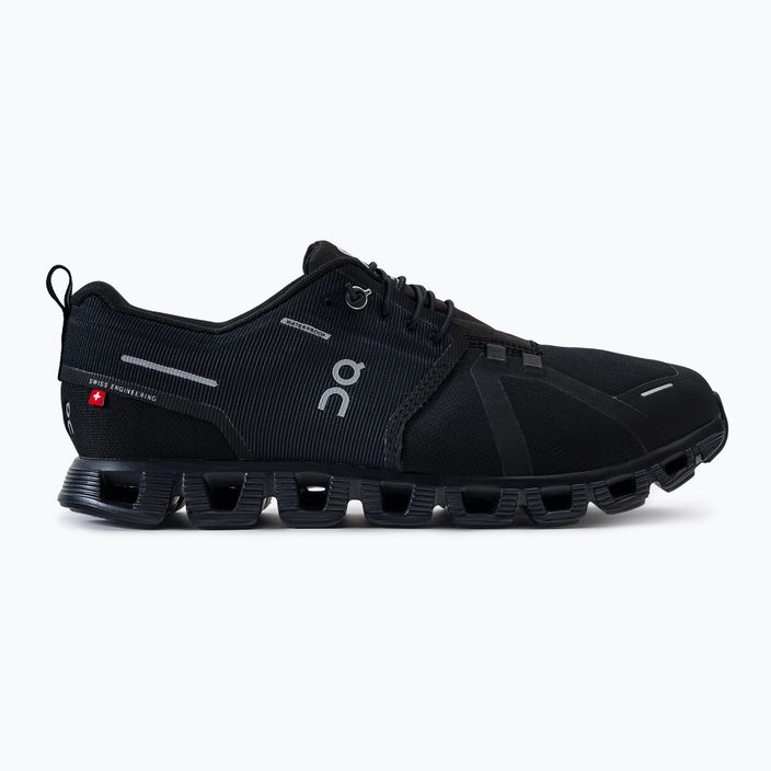 Кросівки для бігу чоловічі On Cloud 5 Waterproof чорні 5998842 2
