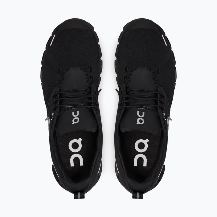 Кросівки для бігу чоловічі On Cloud 5 Waterproof чорні 5998842 15