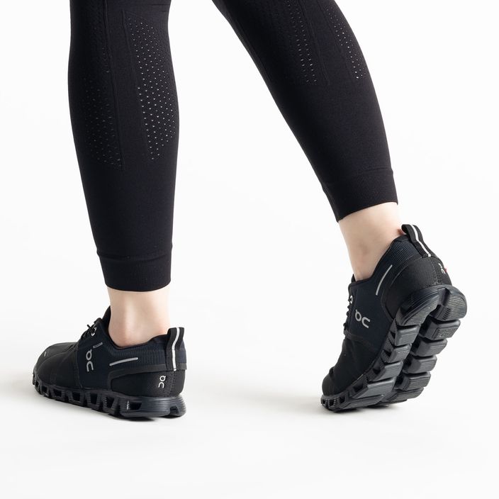Кросівки для бігу жіночі On Cloud 5 Waterproof чорні 5998838 3