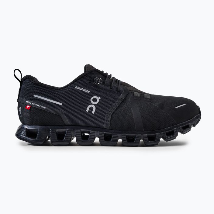 Кросівки для бігу жіночі On Cloud 5 Waterproof чорні 5998838 4