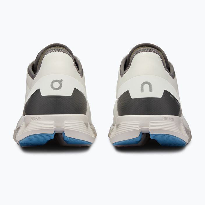 Чоловічі бігові кросівки On Running Cloud X 3 AD безбарвний білий/полум'яний 11