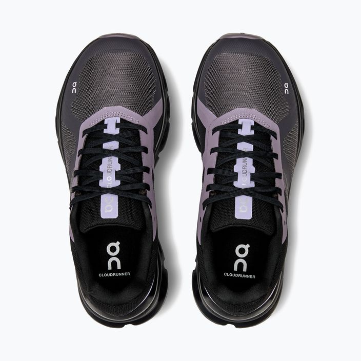 Жіночі бігові кросівки On Cloudrunner залізо/чорний 15