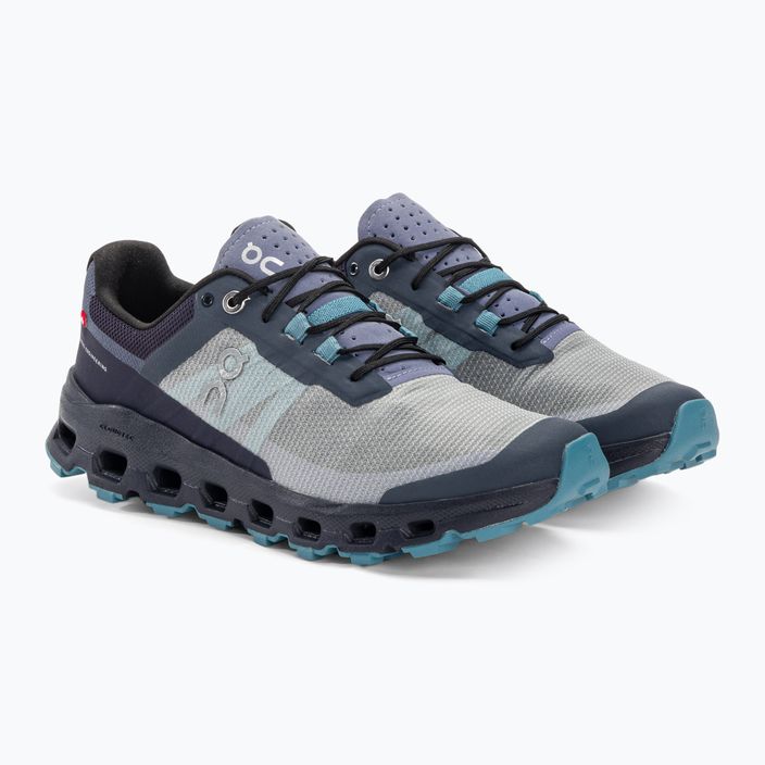 Жіночі кросівки для бігу On Cloudvista темно-сині/білі 4