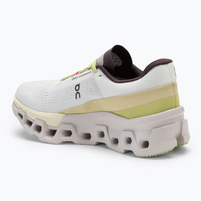 Жіночі бігові кросівки On Running Cloudmonster 2 нефарбовані/зелені 3