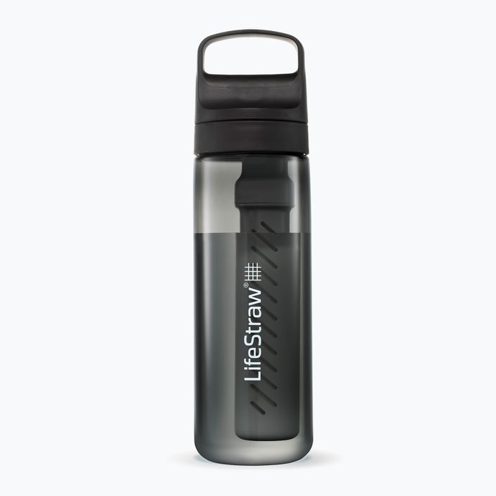 Пляшка туристична Lifestraw Go 2.0 z filtrem 650 ml black