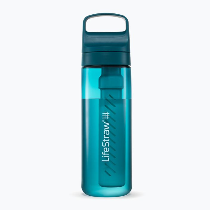 Пляшка туристична Lifestraw Go 2.0 z filtrem 650 ml laguna teal