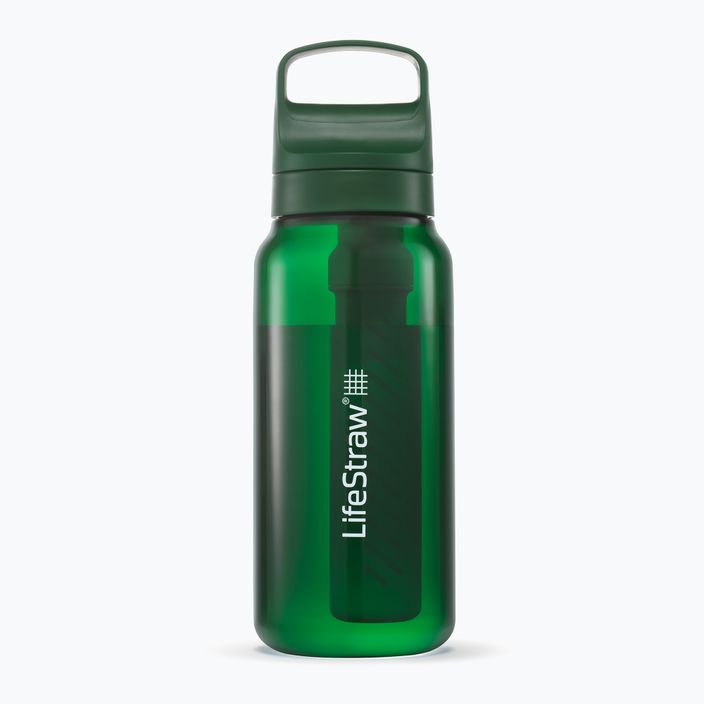 Пляшка туристична Lifestraw Go 2.0 z filtrem 1 l terrace green