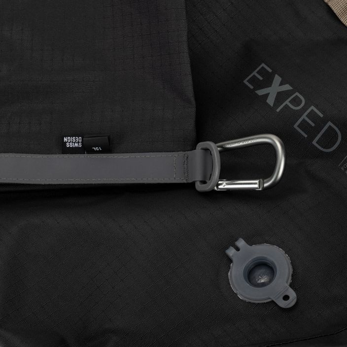 Водонепроникний мішок Exped Fold Drybag Endura 15L чорний EXP-15 5