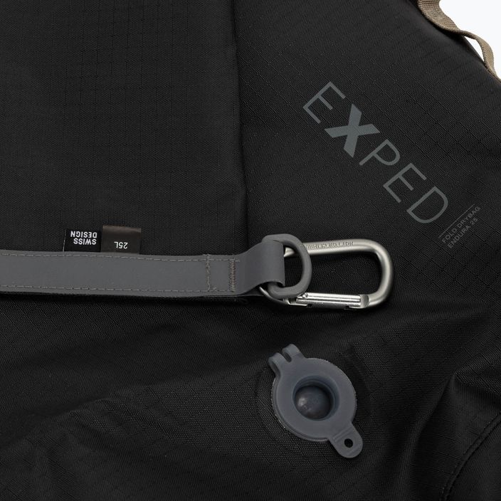 Водонепроникний мішок Exped Fold Drybag Endura 25L чорний EXP-25 5