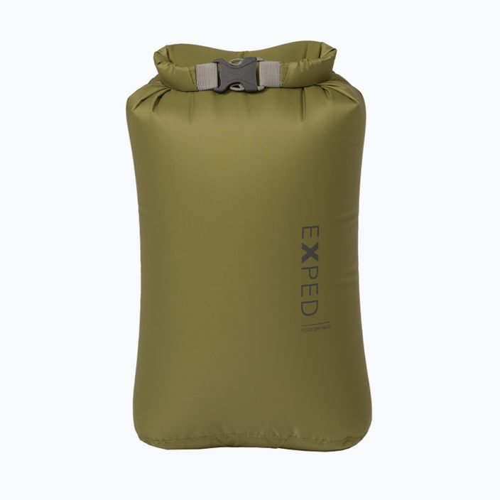 Водонепроникний мішок Exped Fold Drybag 3L зелений EXP-DRYBAG 4