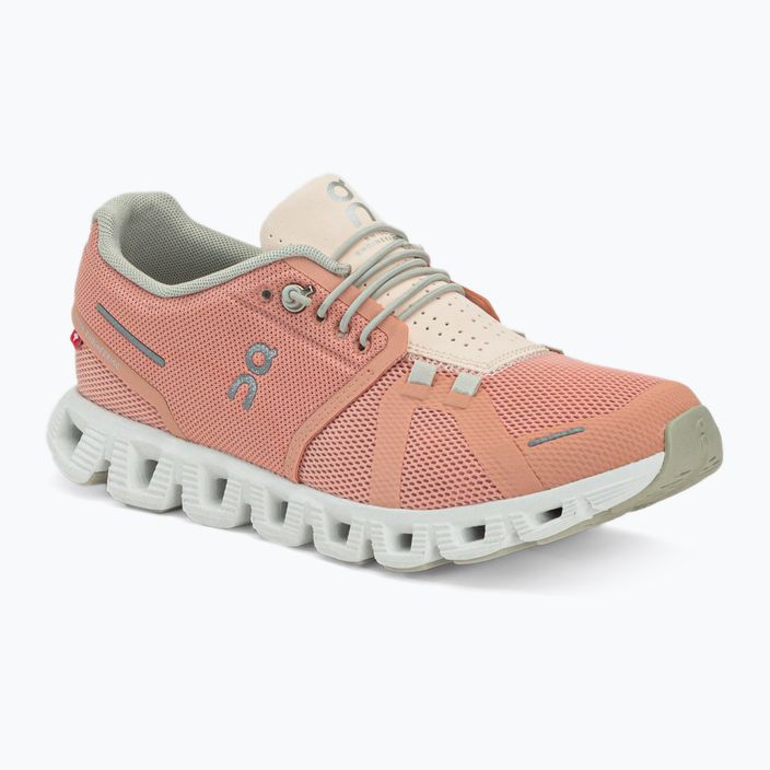 Кросівки для бігу жіночі On Cloud 5 рожеві 5998556