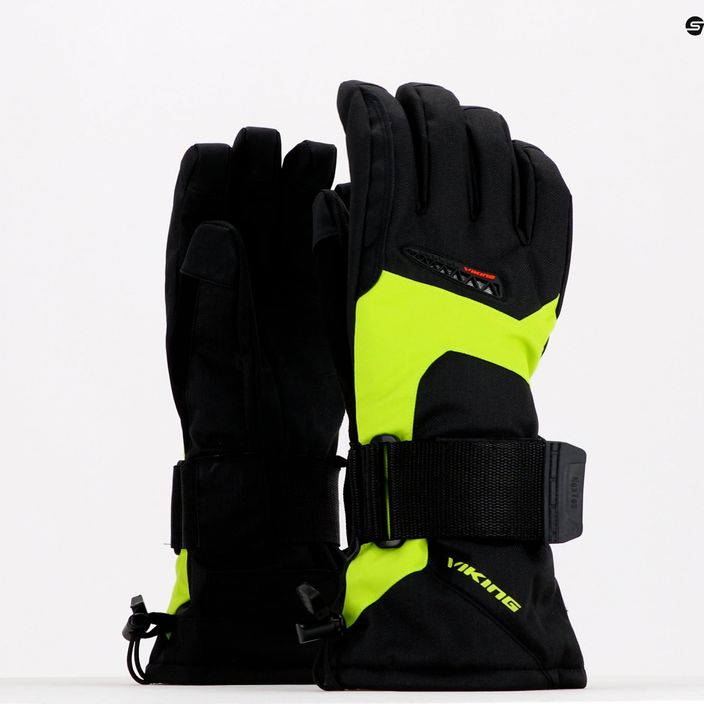 Рукавиці для сноуборду чоловічі Viking Trex Snowboard чорні 161/19/2244/73 9